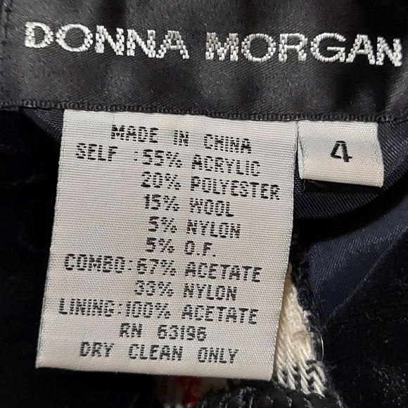 Donna Morgan Adorable Top/Coat - Picture 5 of 5